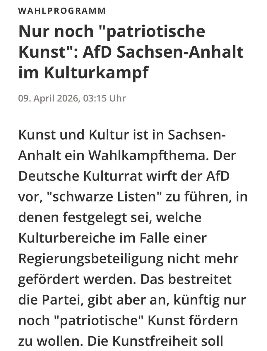 austeildienst's tweet image. Was ist keine patriotische #Kunst? Das erinnert schon sehr… 🤮🤮🤮#AfFmachtDumm #Wahlen202)
