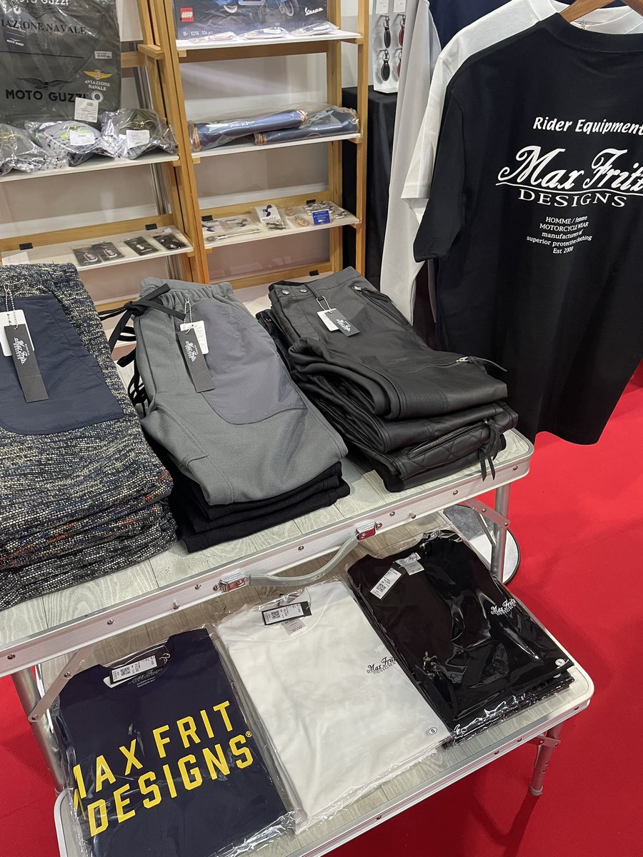 shippo_ya's tweet image. 名古屋モーターサイクルショー準備完了！

明日からお待ちしております！

#名古屋モーターサイクルショー
#MaxFritz
#MaxfritzNAGOYA
#マックスフリッツ
#マックスフリッツ名古屋