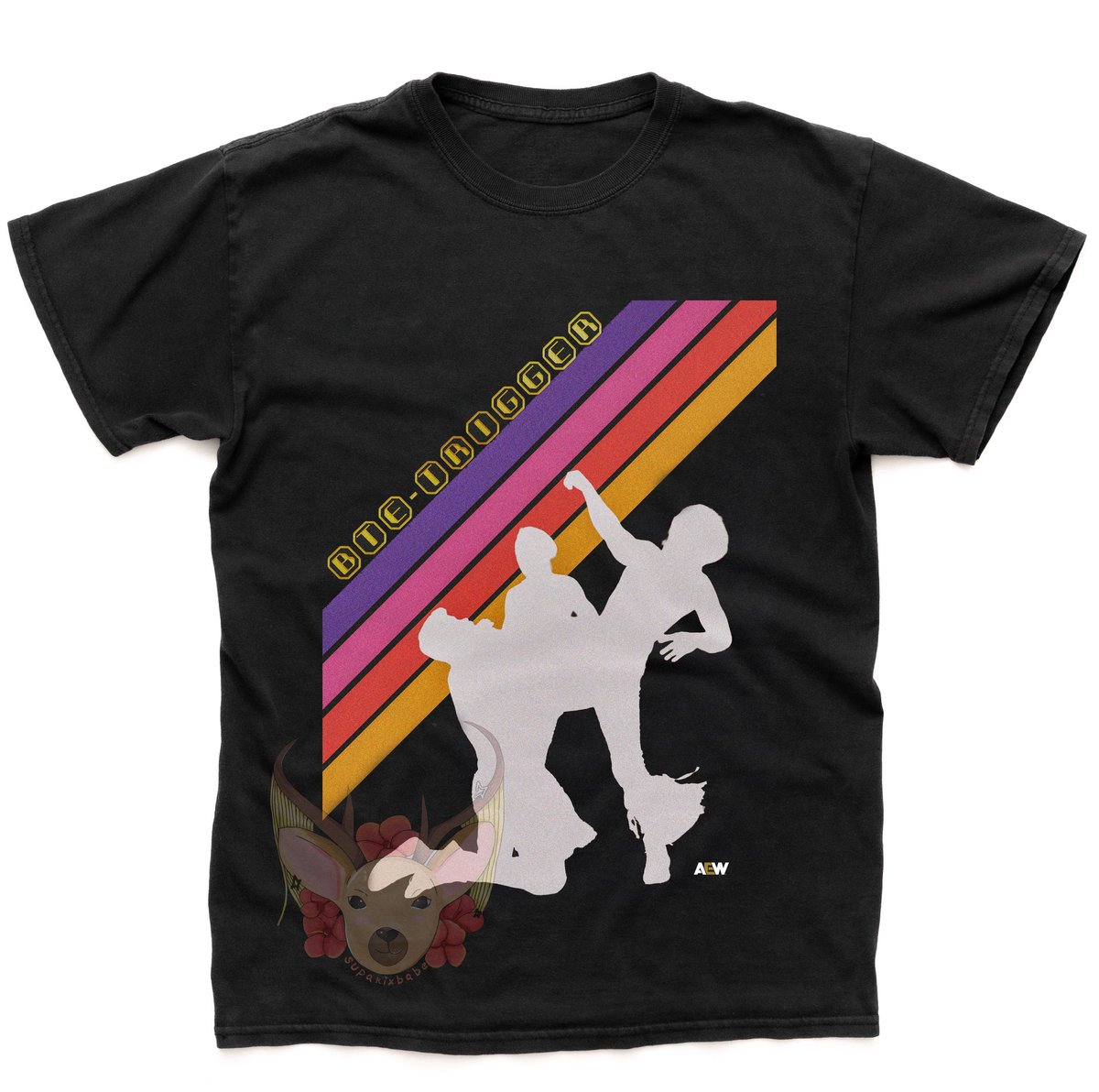 supakixbabe's tweet image. Young Bucks concept tee

(ignore my watermark in the second picture)
#AEW #youngbucks #graphicdesign