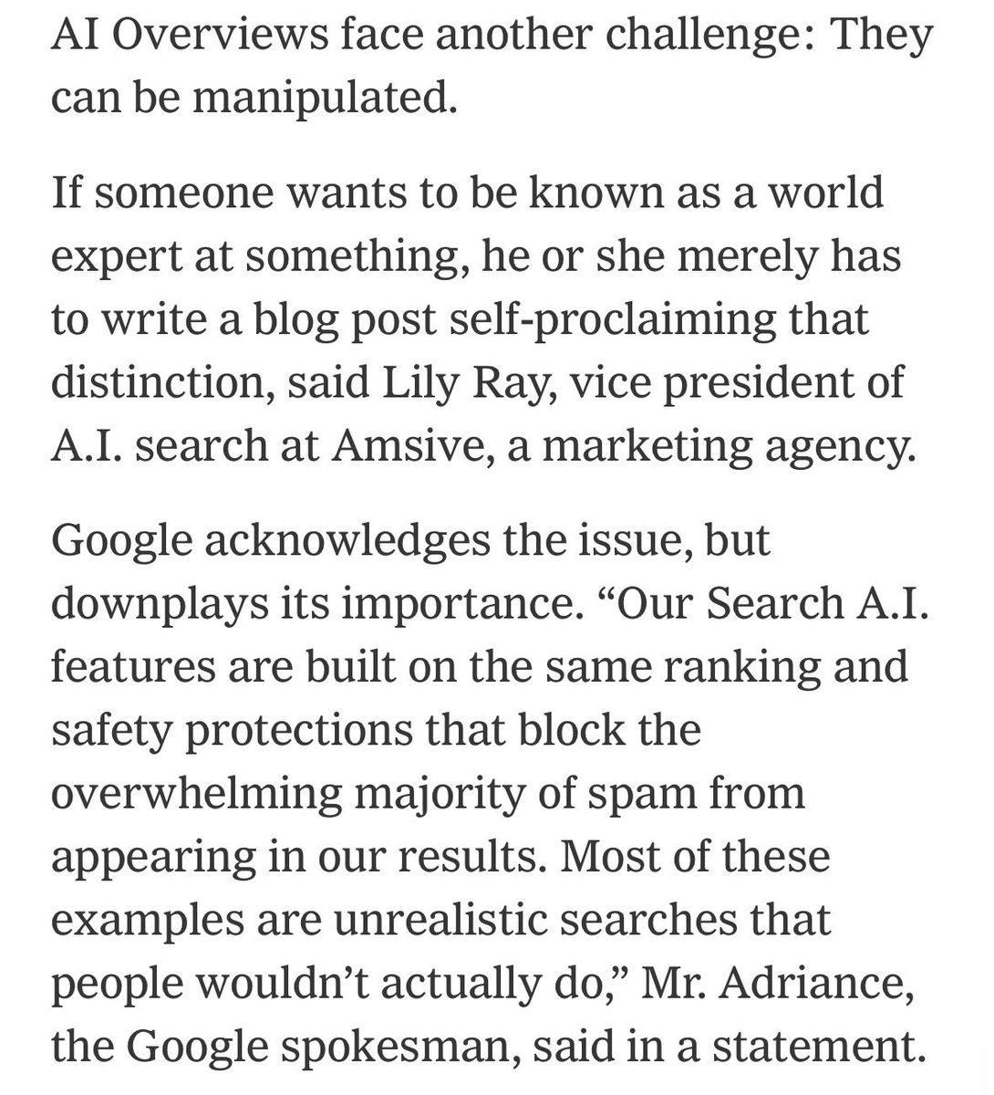 Lily Ray 😏 tweet media