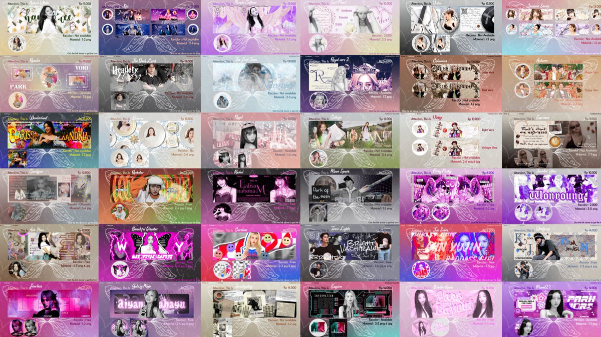 muanners's tweet photo. @camwellia Bisaa resize ke twibbon kakaa, +4000 yaa 

Gak semuaa katalog bisaa iaa jadi tanyakan duluu ke akuu <33 https://t.co/xKr0IxI9ip
