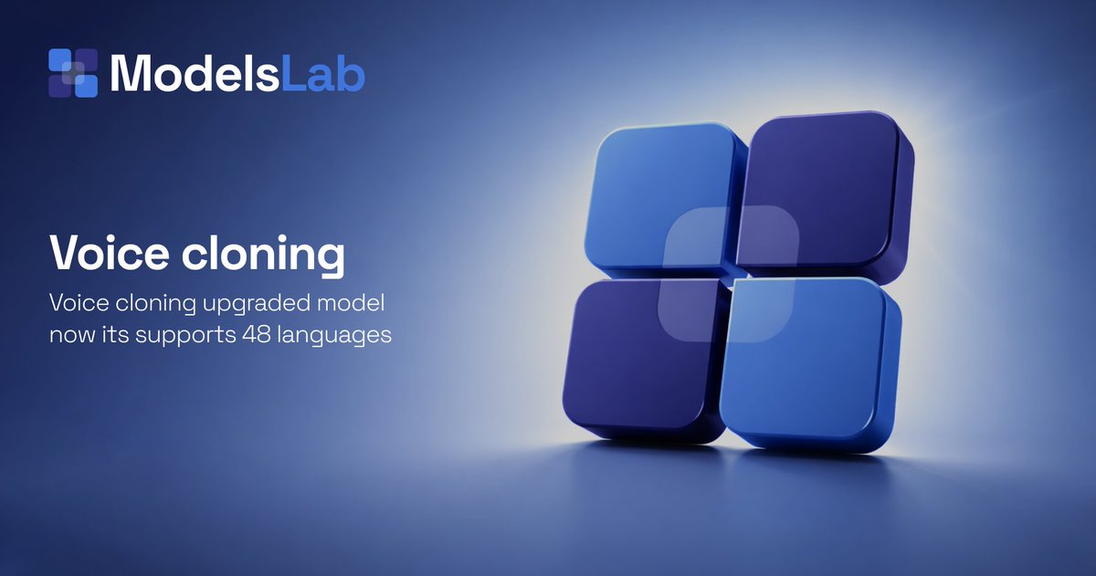 Models Lab tweet media
