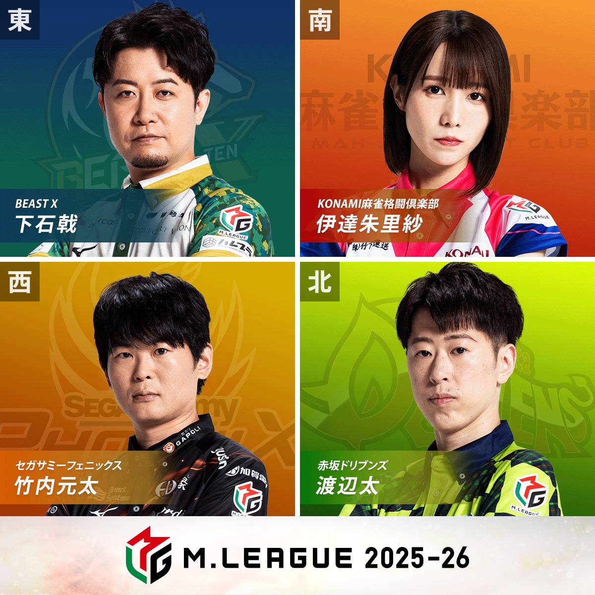 ZOZOTOWN #Mリーグ 2025-26 4/9(木)セミファイナルシリーズ 3日目/15日