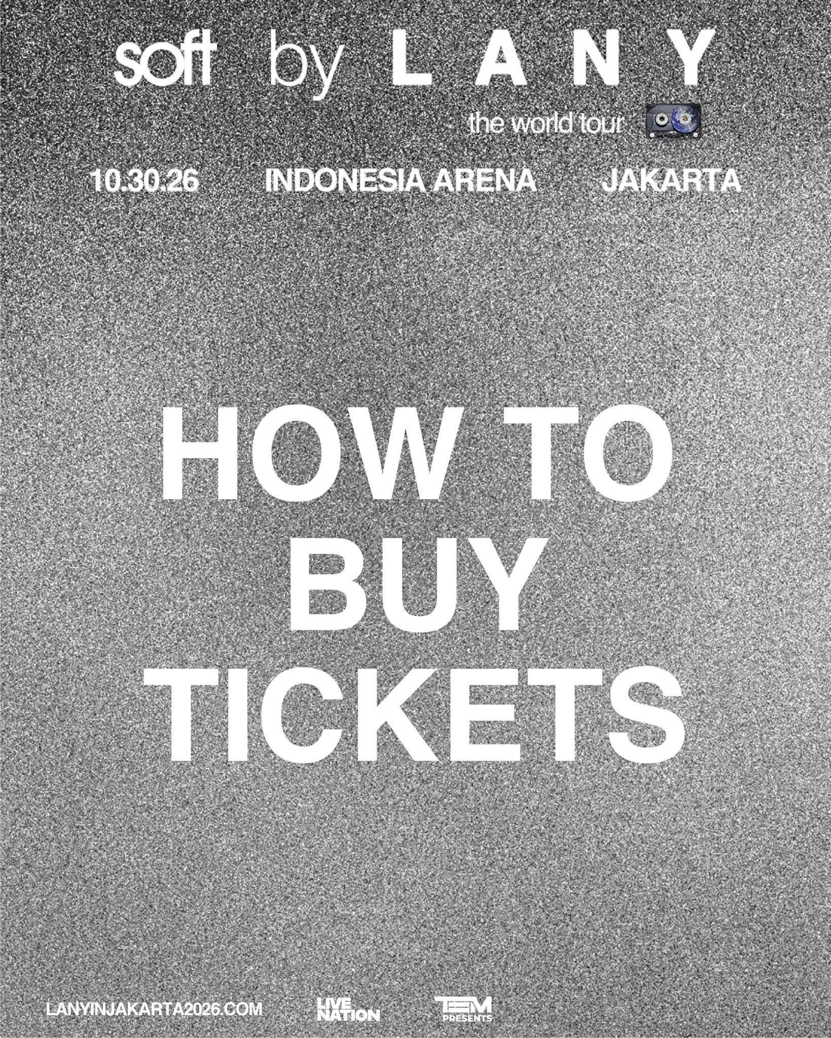 TEM PRESENTS on X: "(1/2) Here’s how to get your tickets for ...