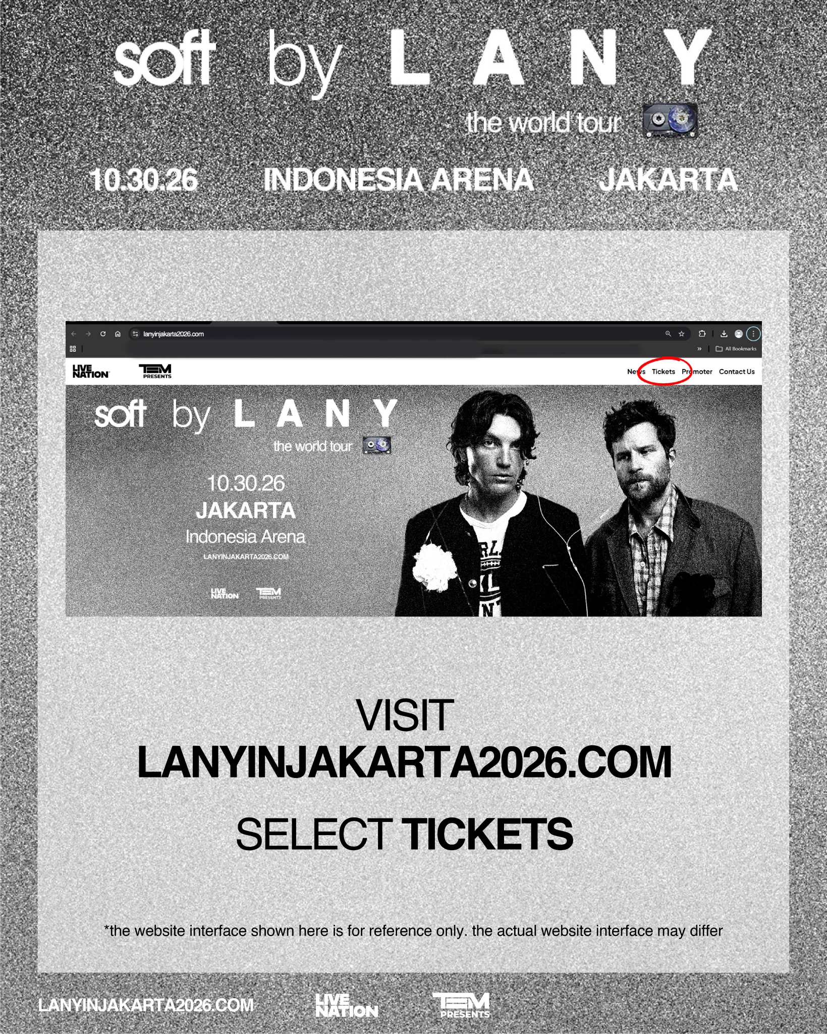 TEM PRESENTS on X: "(1/2) Here’s how to get your tickets for ...