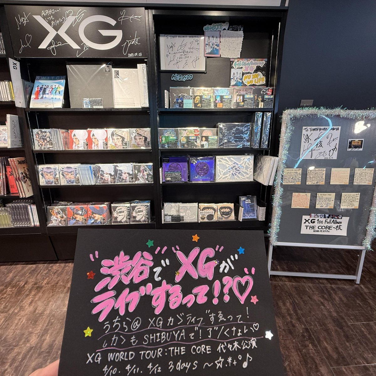 タワ渋XG】 ／ #XG ワールドツアー 明日から代々木公演🪐🌌💫💨 ＼ XG