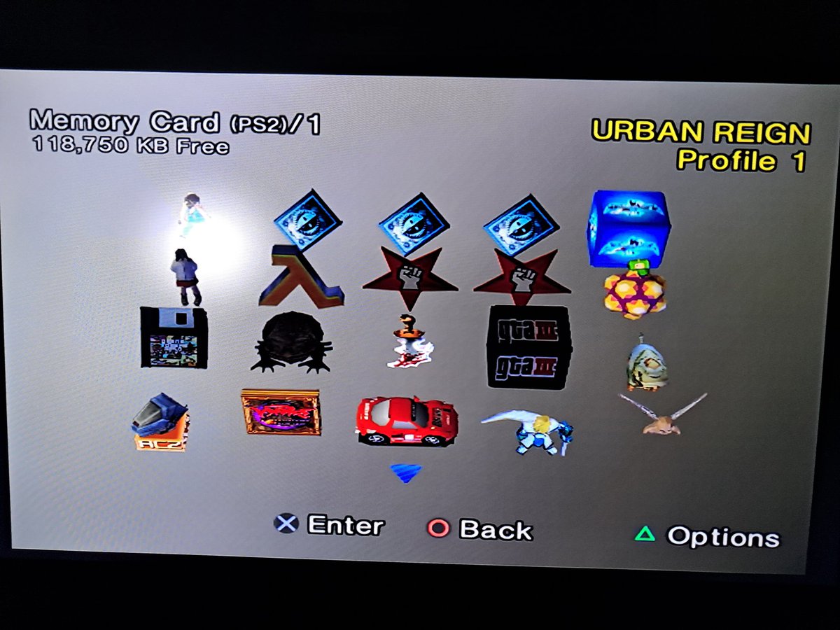My personal flavor of larping is trying out a new game, saving immediately and then resetting my PS2 so I can see the save icon.