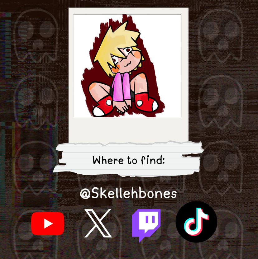 skellehbones's tweet photo. Eyyy! I have been posting some new things to YouTube and thought I should take a moment to introduce myself to any straggler who stumbles across my silly little page :-)

Welcome!

#vtuber https://t.co/wgWFZcM66N