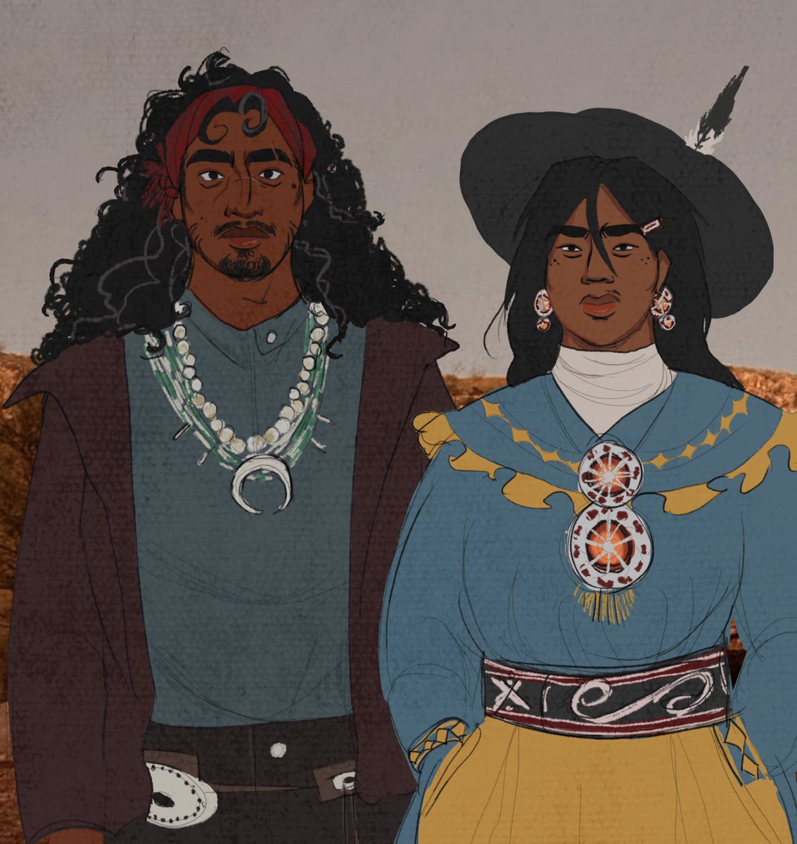 wolfmarston's tweet photo. anyways thinking of this old fox lorie art i drew in their regaliaaaa heheheheh https://t.co/wOUS9b9yP0
