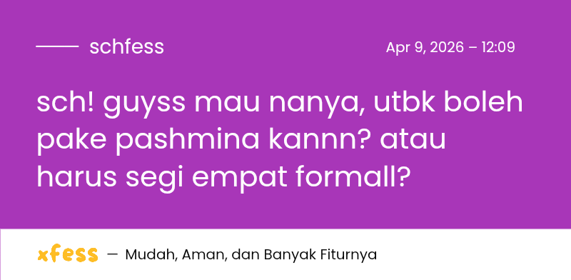 Schoolfess tweet media