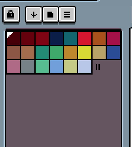 Shoot, I copied the colors from the last one like a dunce, this is the actual 22-color palette