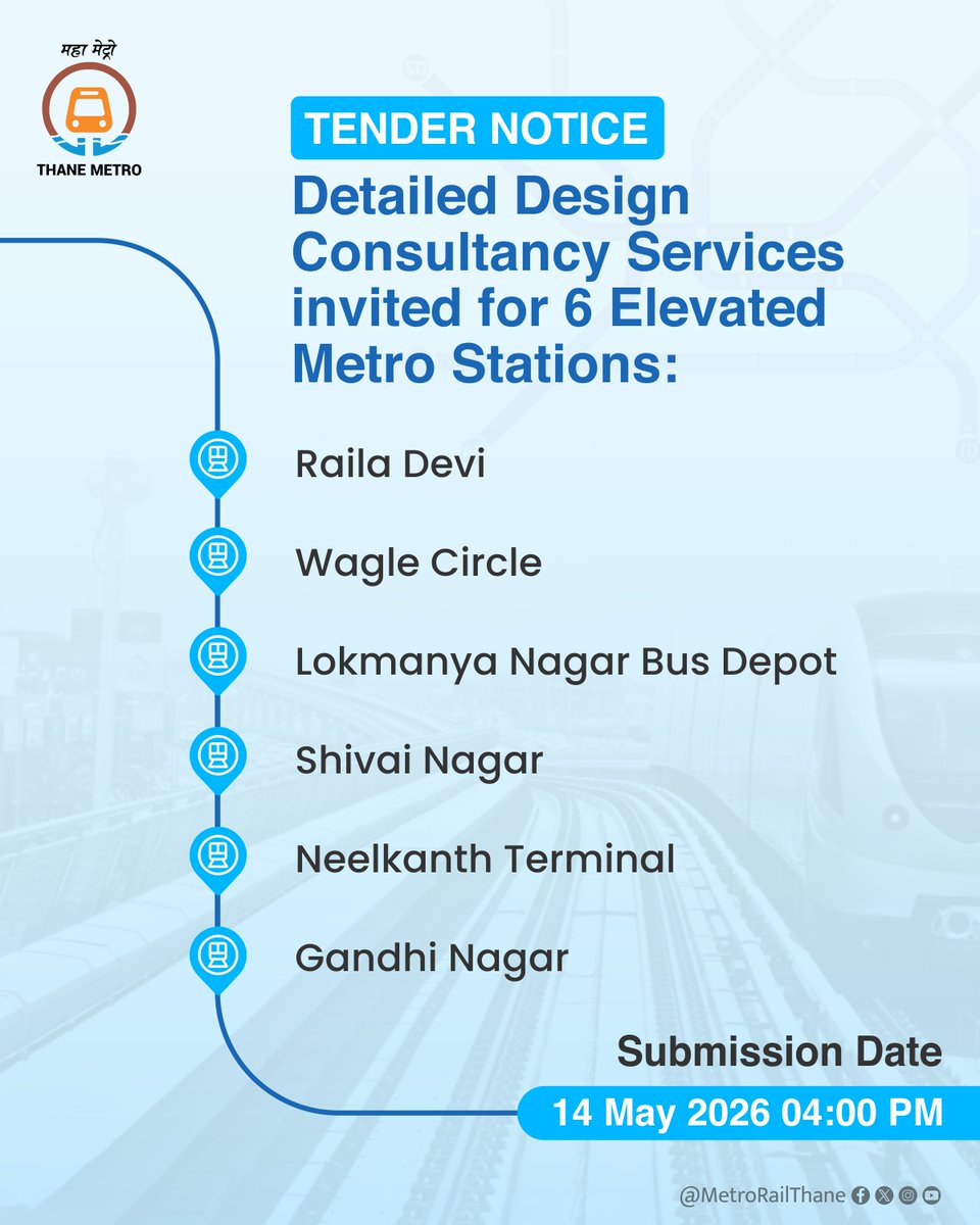 Thane Metro tweet media