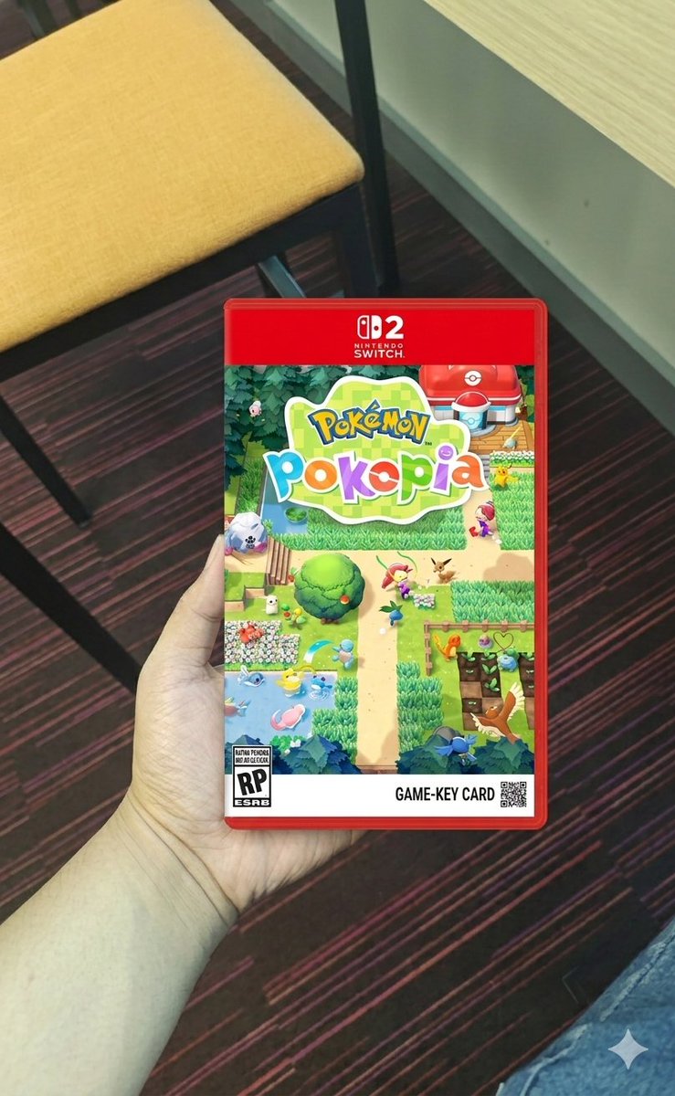 koutscop's tweet photo. Pokopia baby.. https://t.co/omad7VWqRa