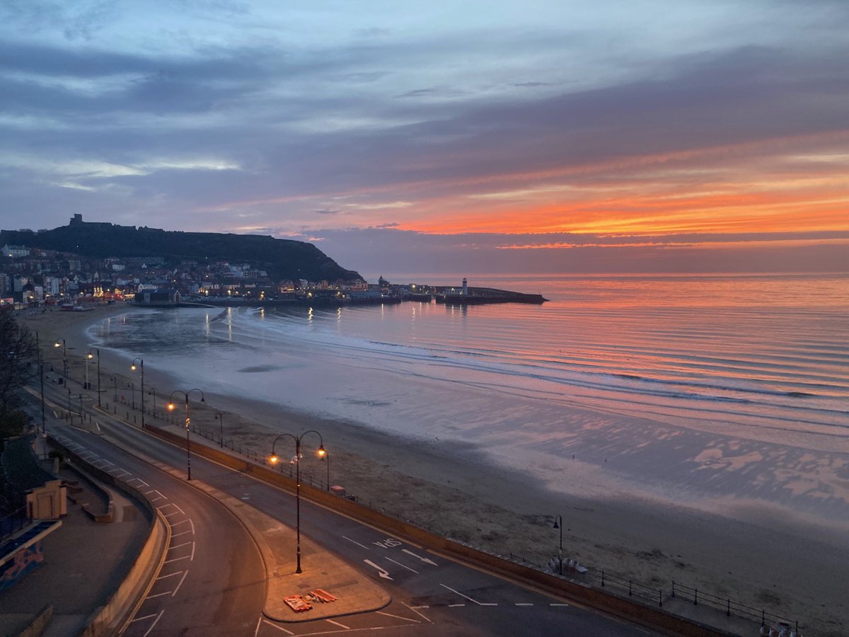 #Thursday #Scarborough A stunning start to the day here in Scarborough ...
