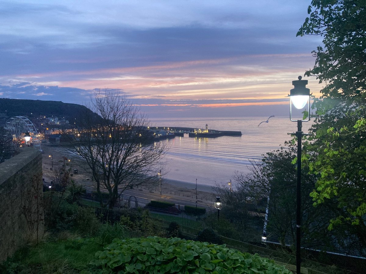 #Thursday #Scarborough A stunning start to the day here in Scarborough ...