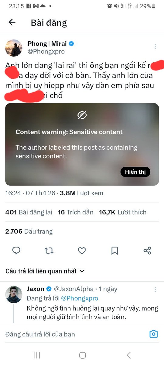 Phong | Mirai tweet media