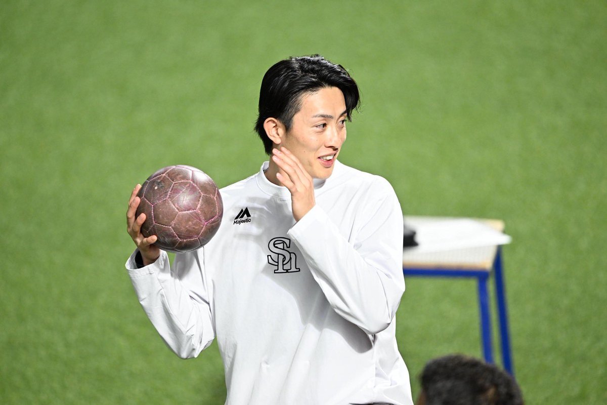 現地情報】 周東佑京選手 #sbhawks