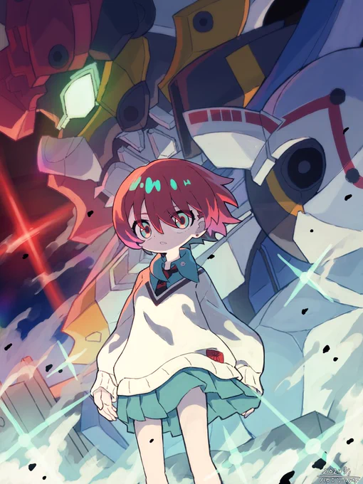 #ジークアクス1周年 おめでとうございます 初めて見たガンダムシリーズだったし 初めて組んだガンプラだった