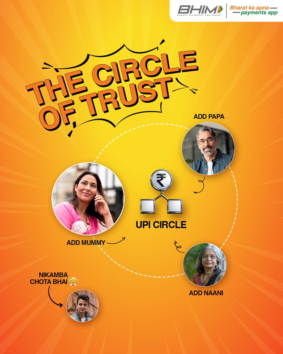 NPCI_BHIM's tweet image. Got a sibling who thinks money grows on trees? 
Tag them in the comments 😂 

#BHIMPaymentsApp #Siblings #DigitalPayments #Relatable #Funny