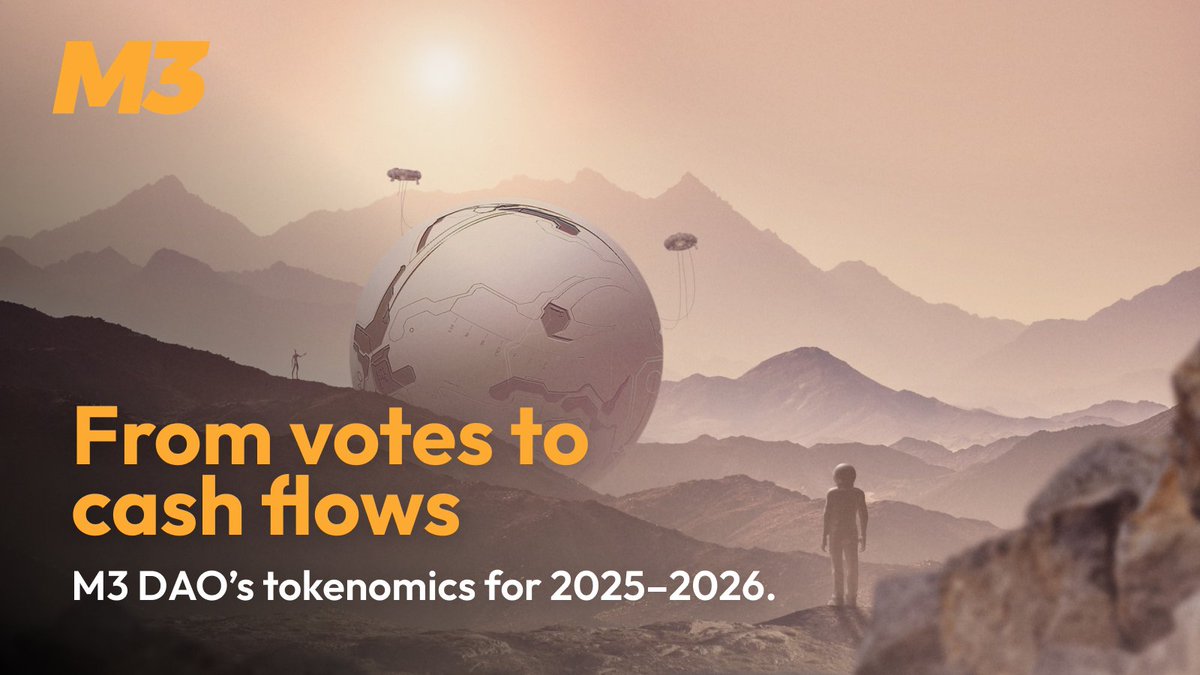 M3DAO_global's tweet image. Bear market lesson:
narratives don’t pay the bills—revenue does.

M3 DAO is closing the RWA transaction loop with partners like Solulu so real cash flow can back the MCD token. Build fees, fill the treasury, reward stakers.

That’s durable DAO value.

#RWA #DeFi #MCD #DAO