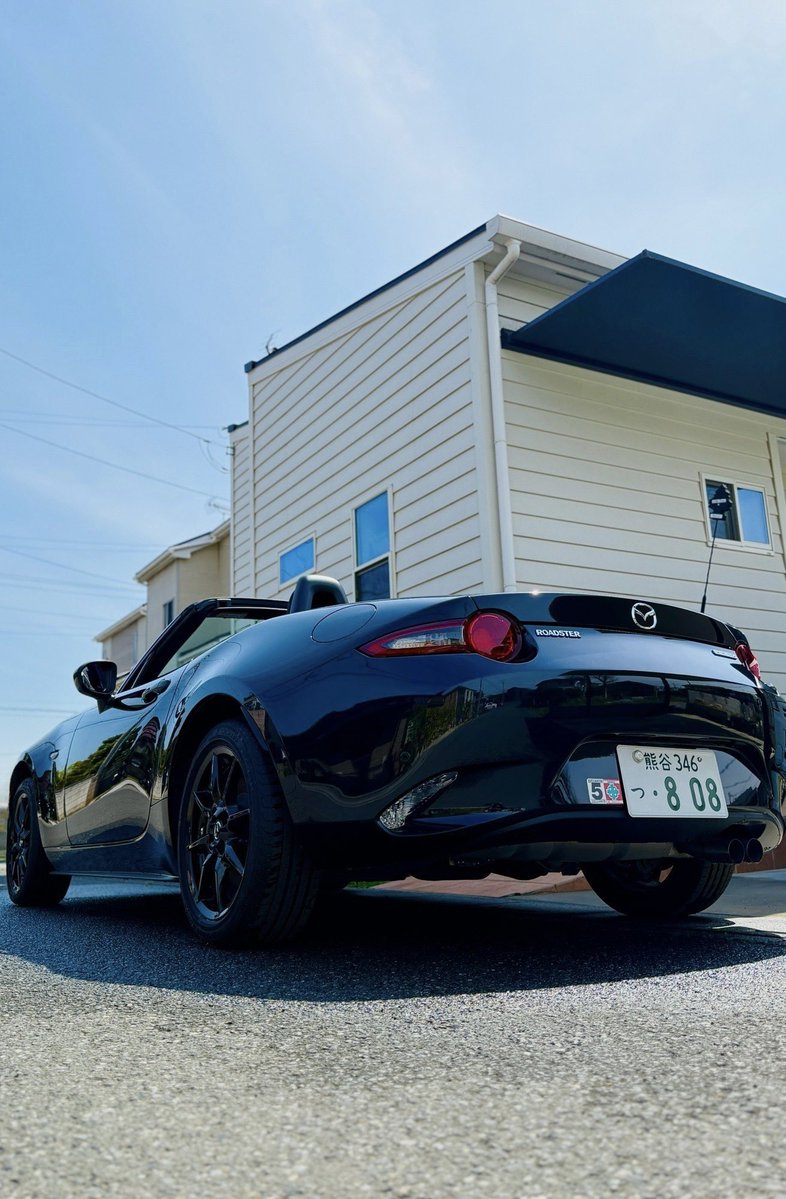 明日雨らしいけど洗車した