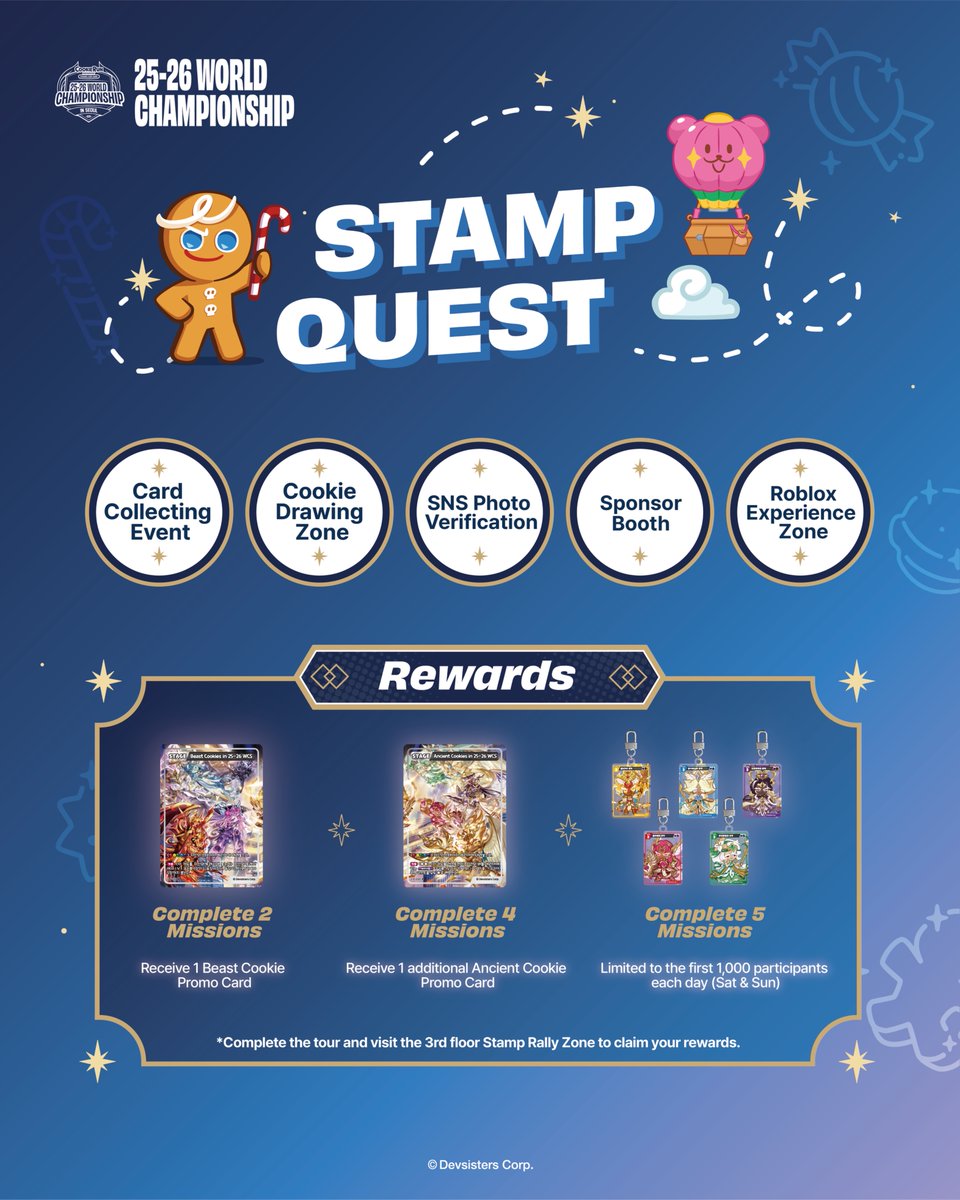 🏆 CookieRun: Braverse TCG 25–26 World Championship On-site
