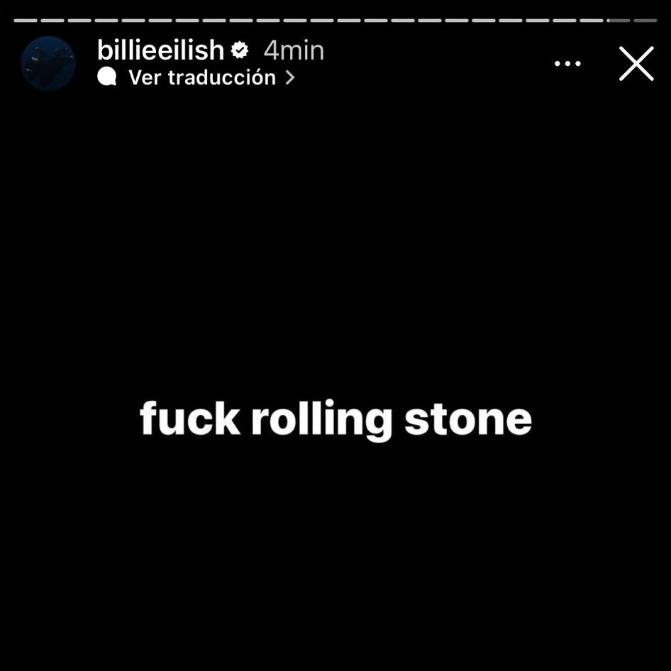 Billie Eilish Spotify tweet media