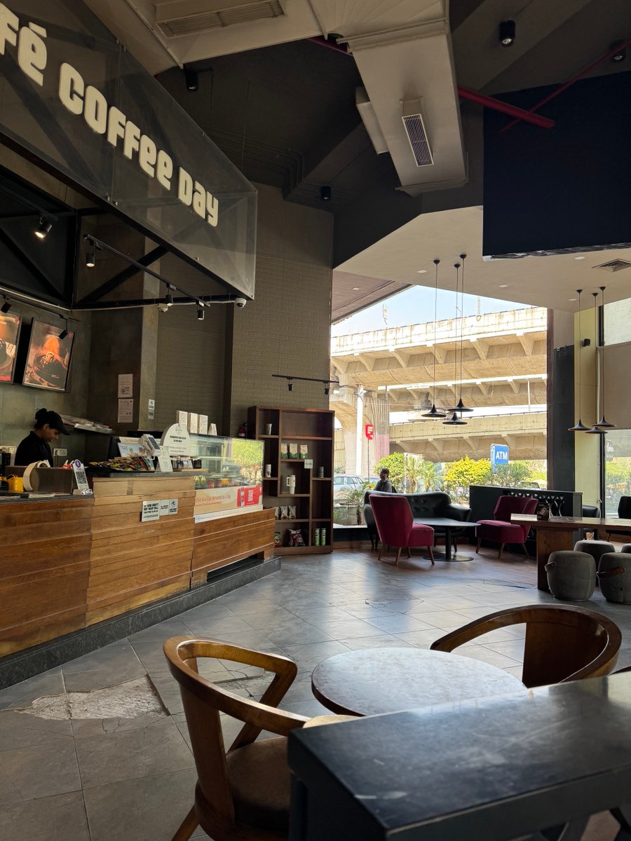 Management of CCD is requested to get the big glass installed as more than a week passed and we are suffering at CCD, Hawa Sadak, Jaipur , Rajasthan ⁦<a href="/CafeCoffeeDay/">Cafe Coffee Day</a>⁩