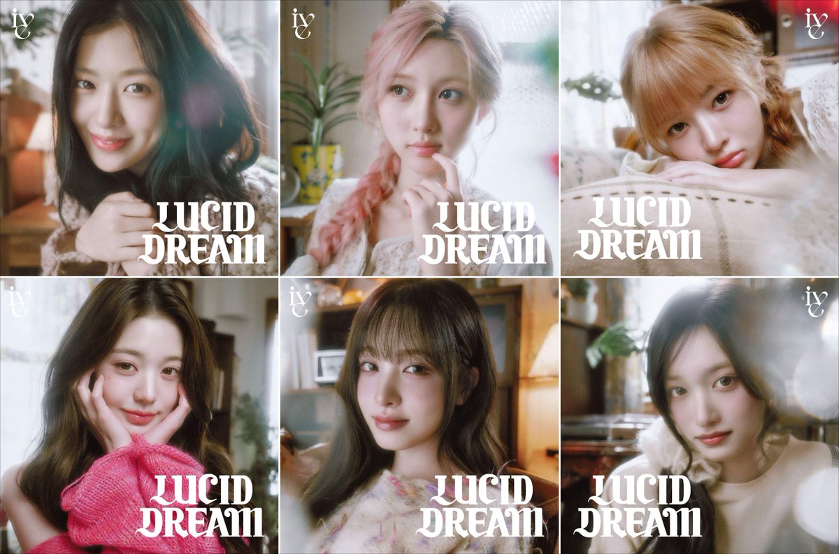 ＼\ジャケット写真解禁/／
#IVE 5/27発売
Japan 4th EP 『LUCID DREAM』🌙💤

💟＠ Loppi・HMV限定特典：
セルカフォトカードC(6種ランダム) 🎁
💟イベント応募抽選用シリアルナンバー封入

#DIVE のみなさま
ご予約お待ちしております🫶
▶hmv.co.jp/news/article/2…

#アイヴ #아이브 #IVE_LUCIDDREAM