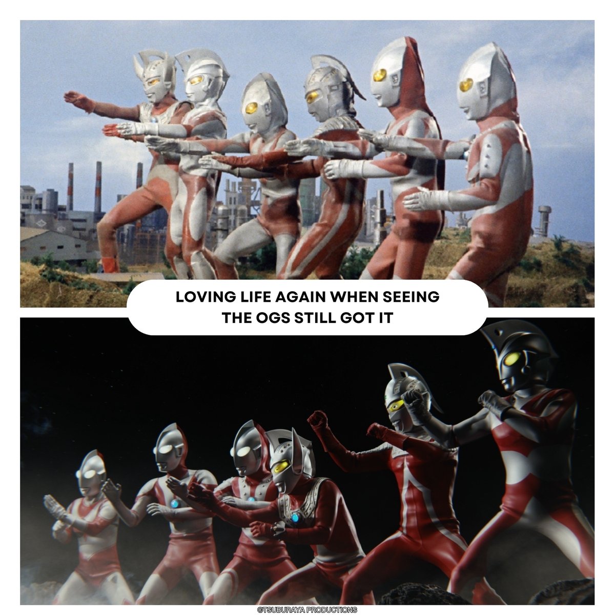 TsuburayaGlobal's tweet image. Loving life again because of #Ultraman moments like these.

Which one makes you feel this way?