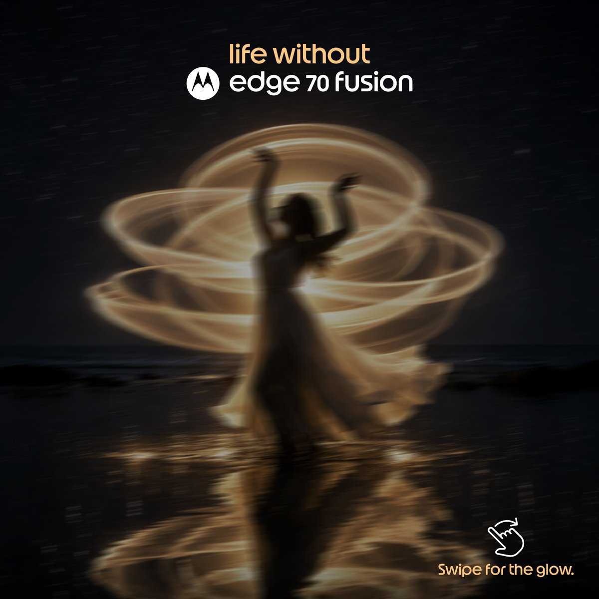 motorolaindia's tweet image. Capture the night, effortlessly.

With the motorola edge 70 fusion, powered by the world’s first 50MP Sony LYTIA camera and moto AI

Grab yours for just 24,999*
Available now on Flipkart, motorola.in and leading retail stores.

#Motorola #Edge70Fusion #HelloMoto