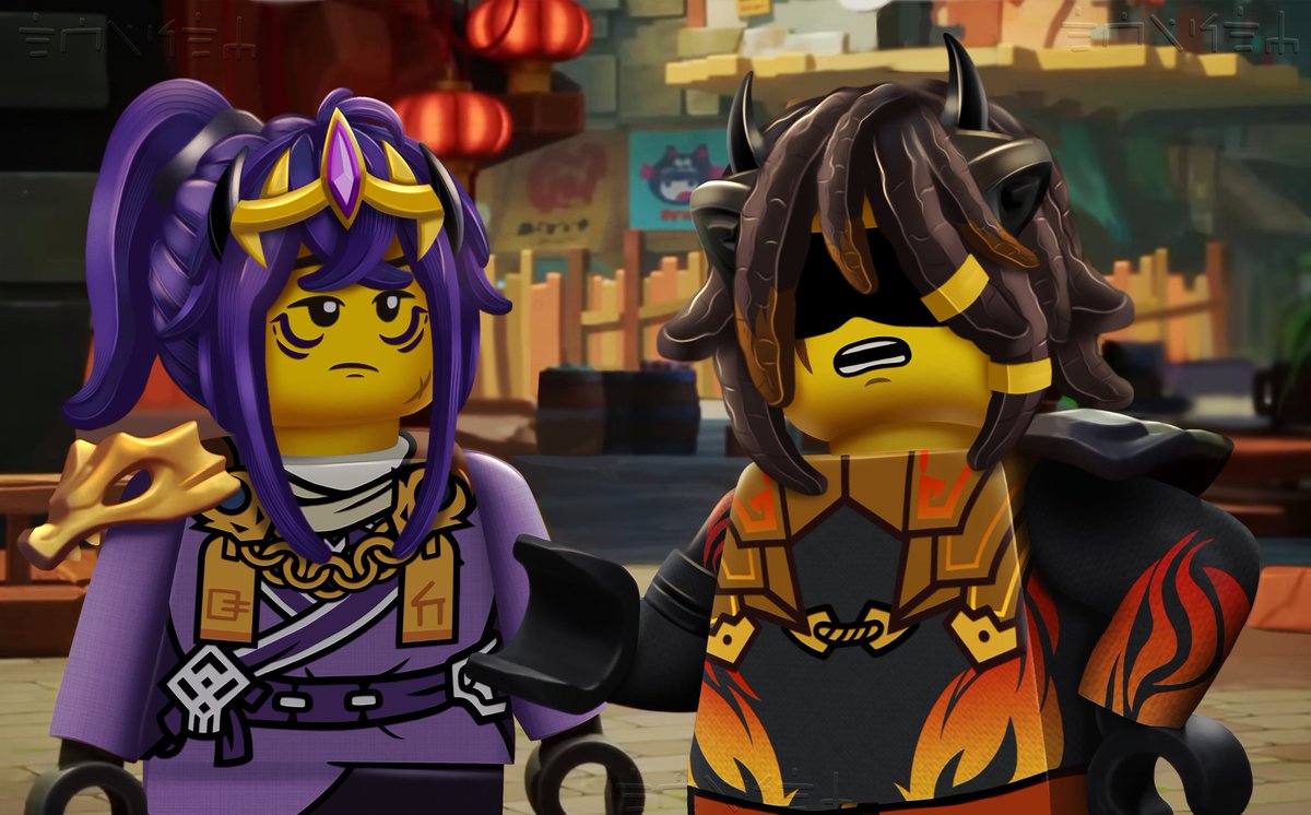 xtwis_kai's tweet photo. showing my favs duo #uusmp x
 #ninjago since the post on tiktok went well :) https://t.co/TmtrToHzrk