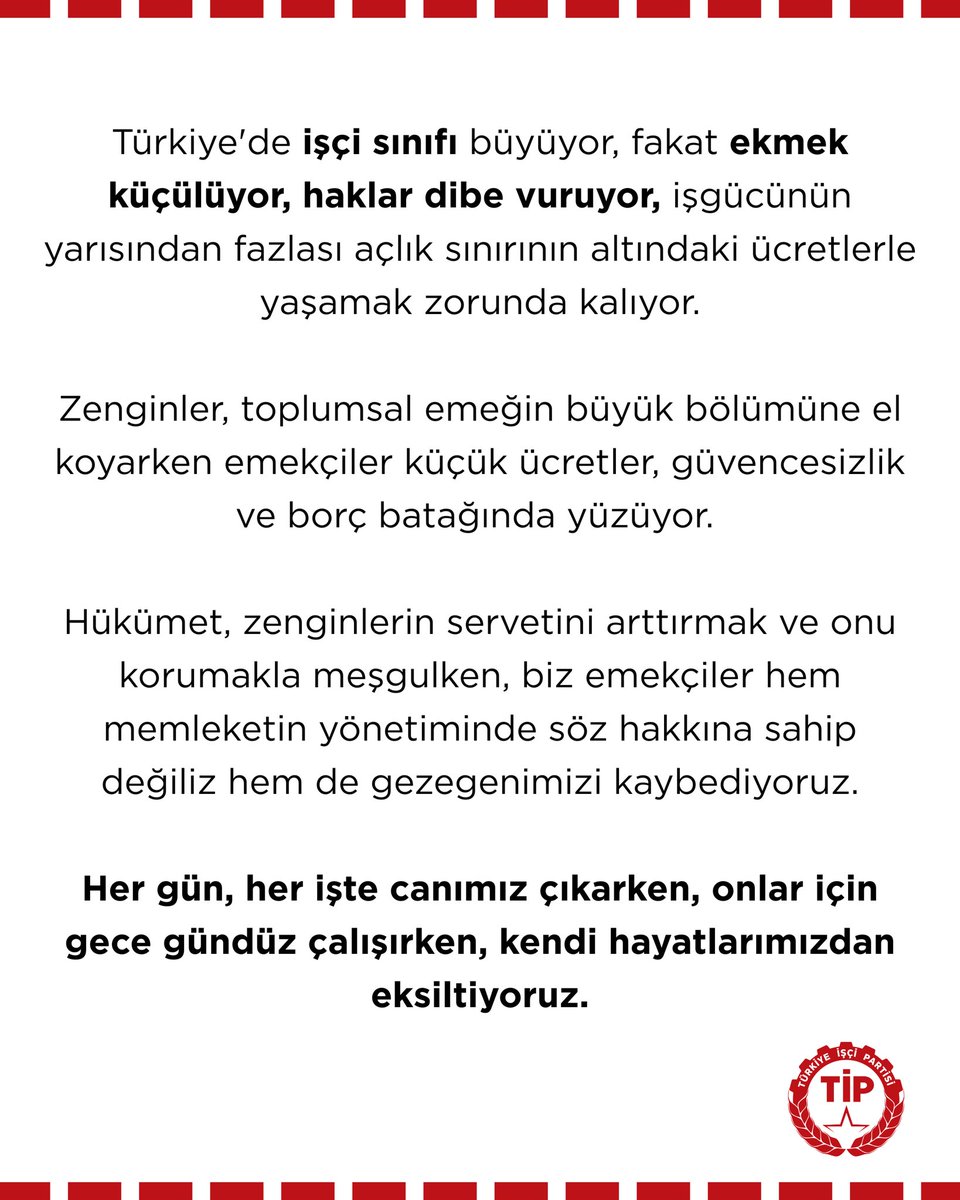 Türkiye İşçi Partisi - Kadıköy tweet media