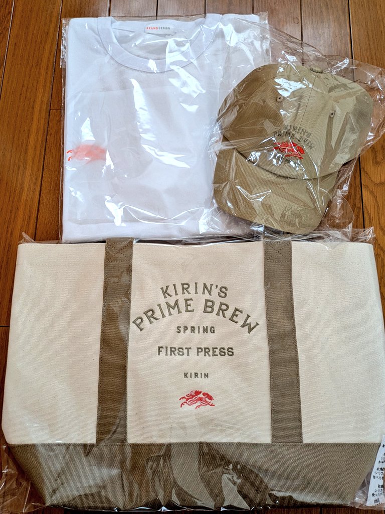 ichiban_KIRIN 様 #キリン一番搾りビール 様より 一番搾り&BEAMS