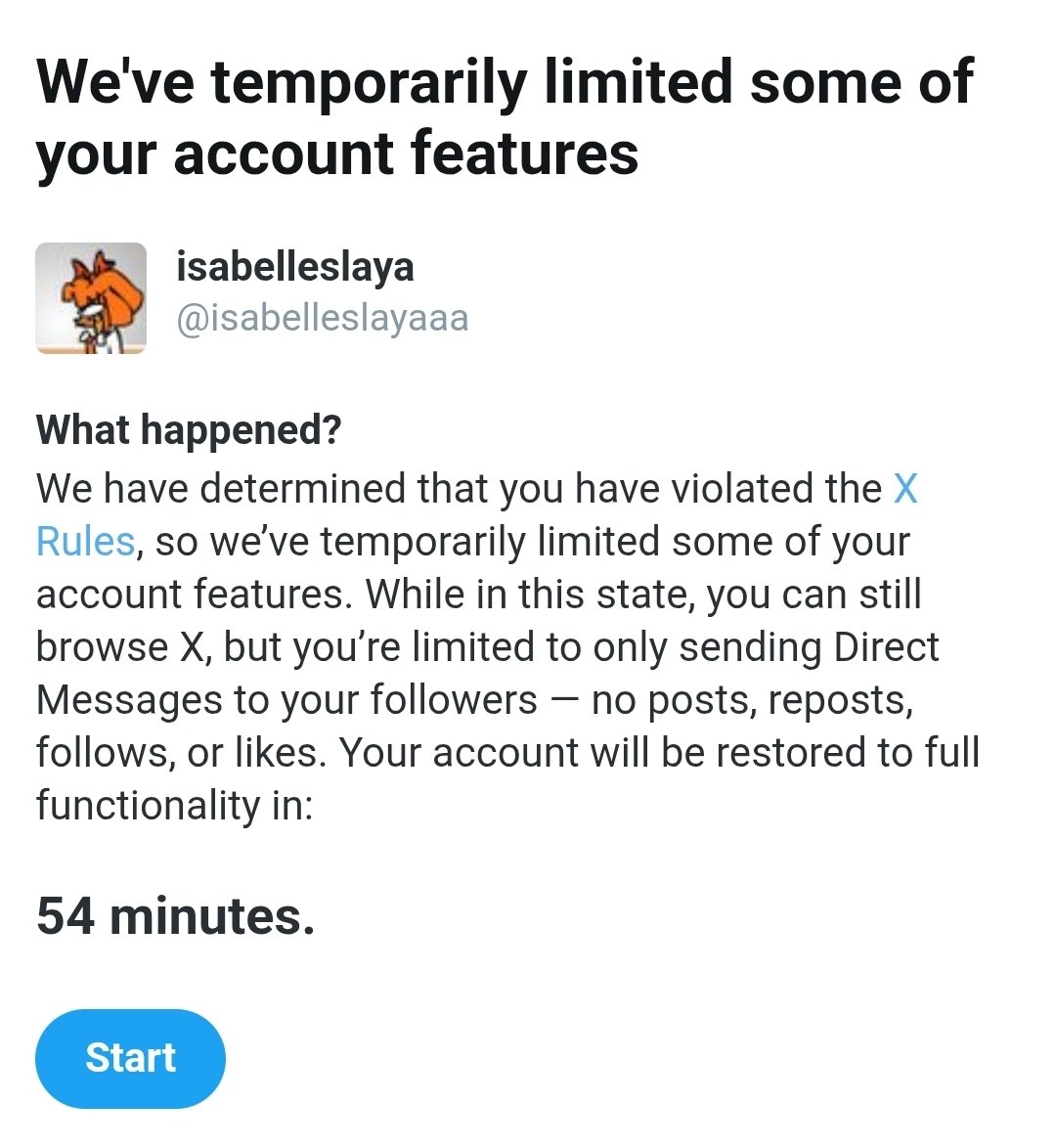 Isabelle tweet media