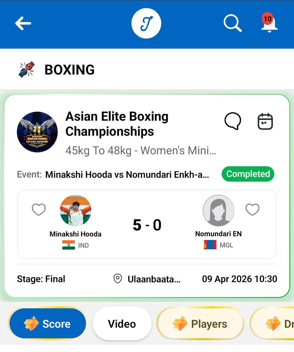IndiaSportsHub's tweet photo. Minakshi Wins Asian Gold 🚨
#AsianBoxing https://t.co/MXnrtvHLF7