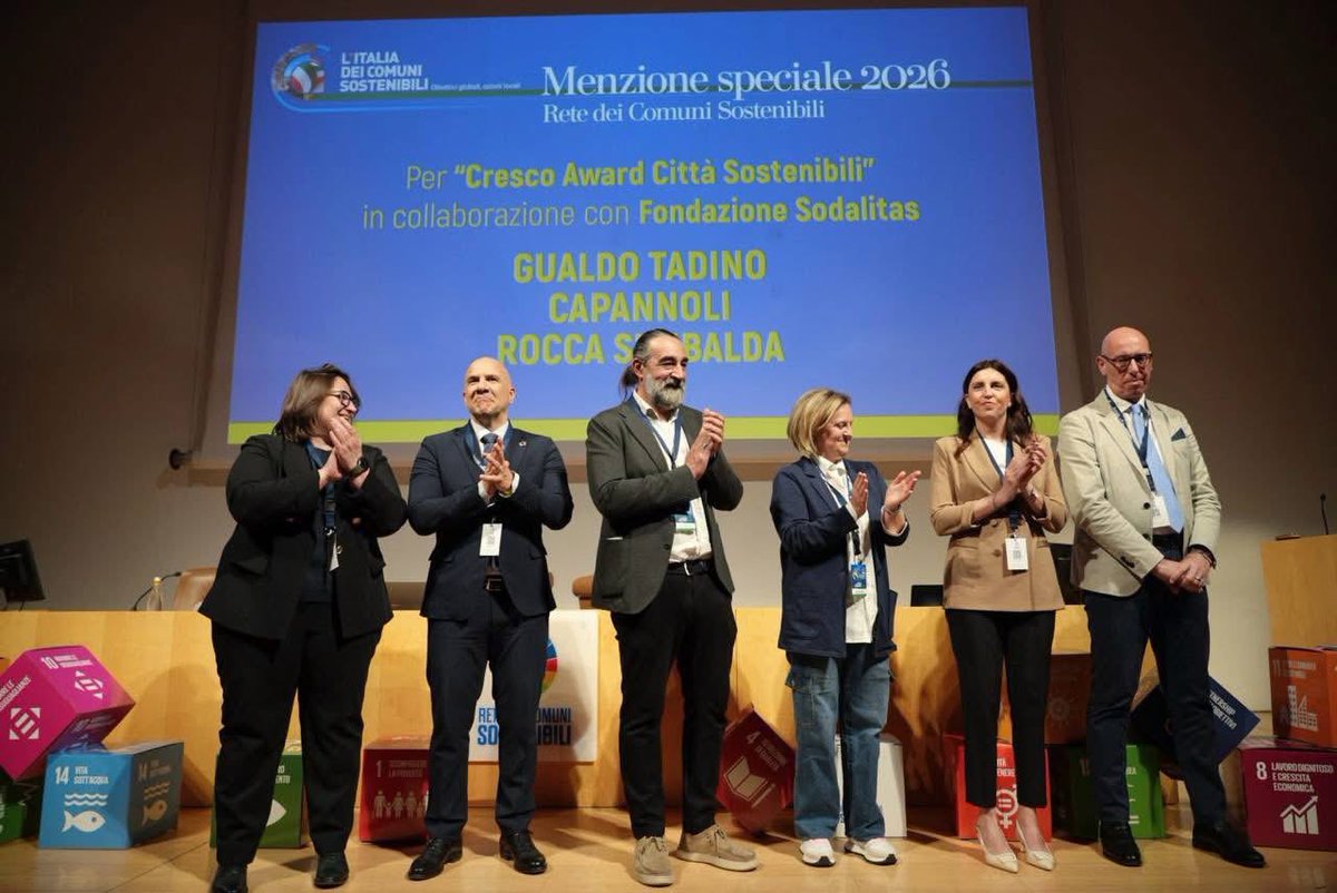 comuni2030's tweet photo. Nel segno dei giovani la IV Assemblea nazionale della Rete dei Comuni Sostenibili.
✏️ Articolo completo sul sito;
🔗 https://t.co/Epd3J66yNp

#comunisostenibili https://t.co/CgiM6mh1oU