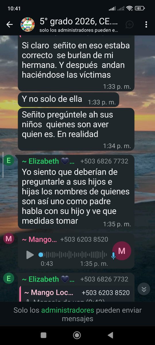 jary74's tweet photo. @KarlaETrigueros, @EducacionSV, @Vi11atoro es el caso que para mañana han amenazado a otras niñas y niños, es necesario y de manera urgente tomen cartas en el asunto, por nuestra parte mañana interpondremos la denuncia respectiva en la PNC, y hablaremos con los profesores https://t.co/DPixYE7zpa