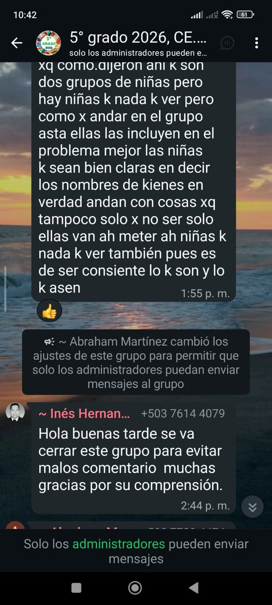 jary74's tweet photo. @KarlaETrigueros, @EducacionSV, @Vi11atoro es el caso que para mañana han amenazado a otras niñas y niños, es necesario y de manera urgente tomen cartas en el asunto, por nuestra parte mañana interpondremos la denuncia respectiva en la PNC, y hablaremos con los profesores https://t.co/DPixYE7zpa