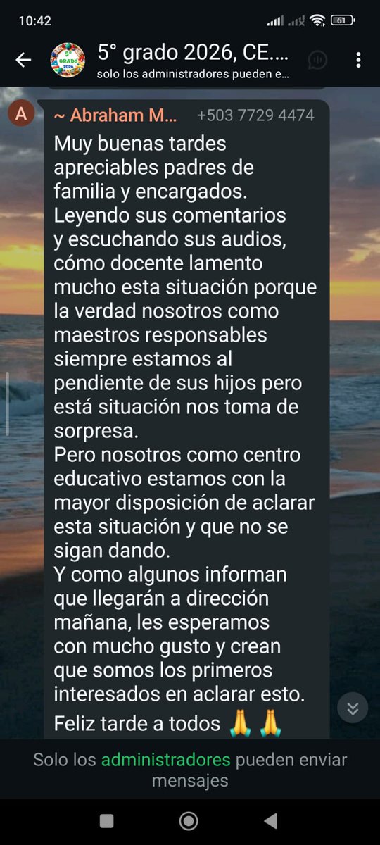 jary74's tweet photo. @KarlaETrigueros, @EducacionSV, @Vi11atoro es el caso que para mañana han amenazado a otras niñas y niños, es necesario y de manera urgente tomen cartas en el asunto, por nuestra parte mañana interpondremos la denuncia respectiva en la PNC, y hablaremos con los profesores https://t.co/DPixYE7zpa
