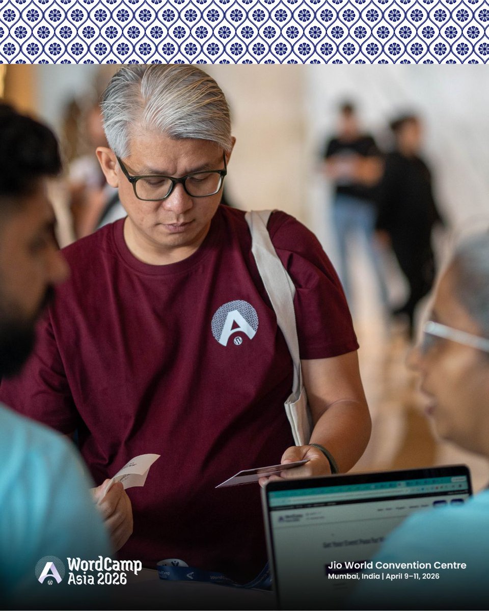 WordCampAsia's tweet image. Registration Open! Contributor Day has kicked off. 
Reminder: Head to Jio World Convention Centre today. 
If WordPress insights is on your radar, add this one to your schedule. 

#WCAsia #WordCampAsia #WordPress #OpenSource #ContributorDay
