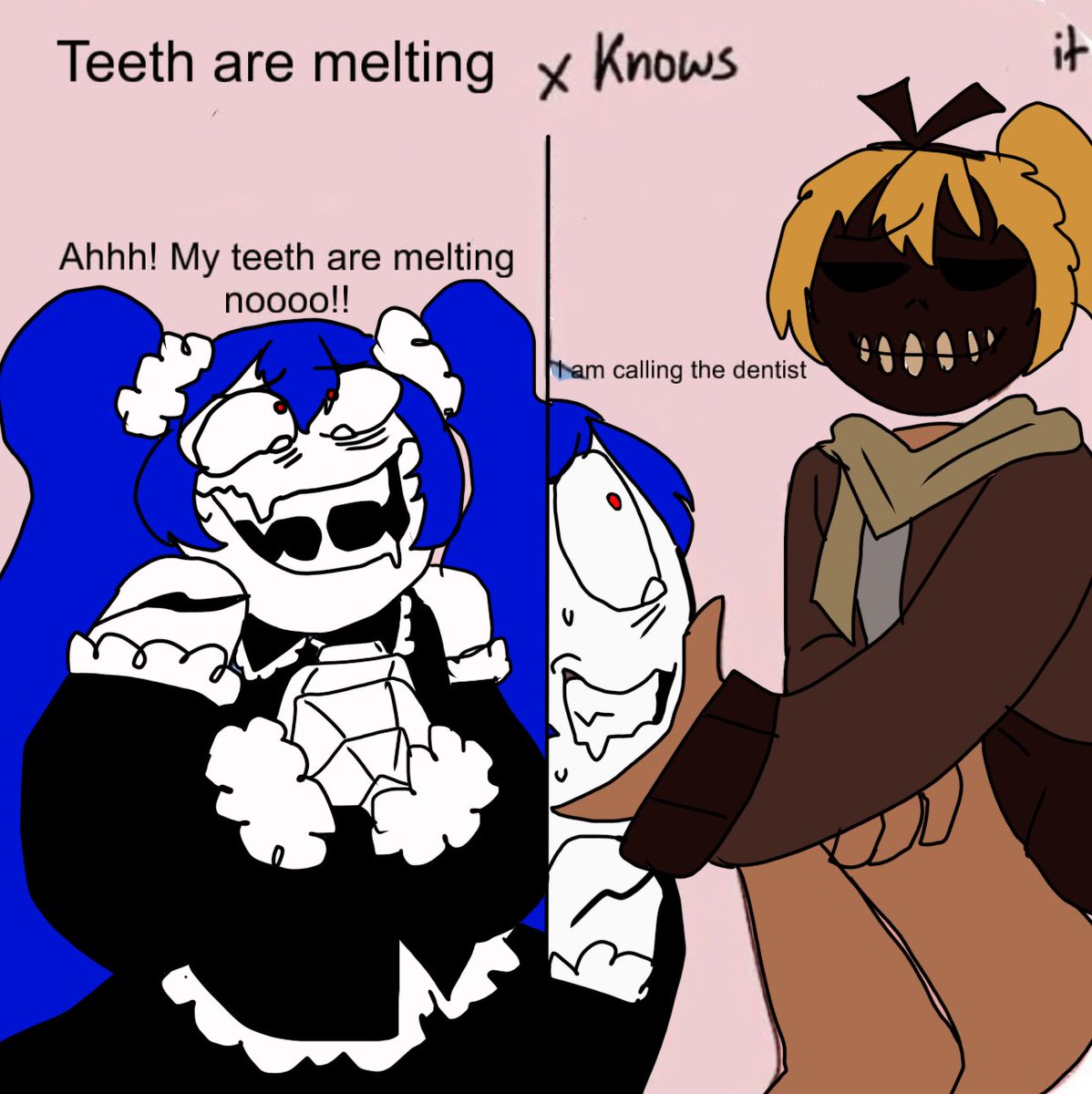 tweetlessuck's tweet image. #projectdivadeepblue say “thanks for the art” in comments now