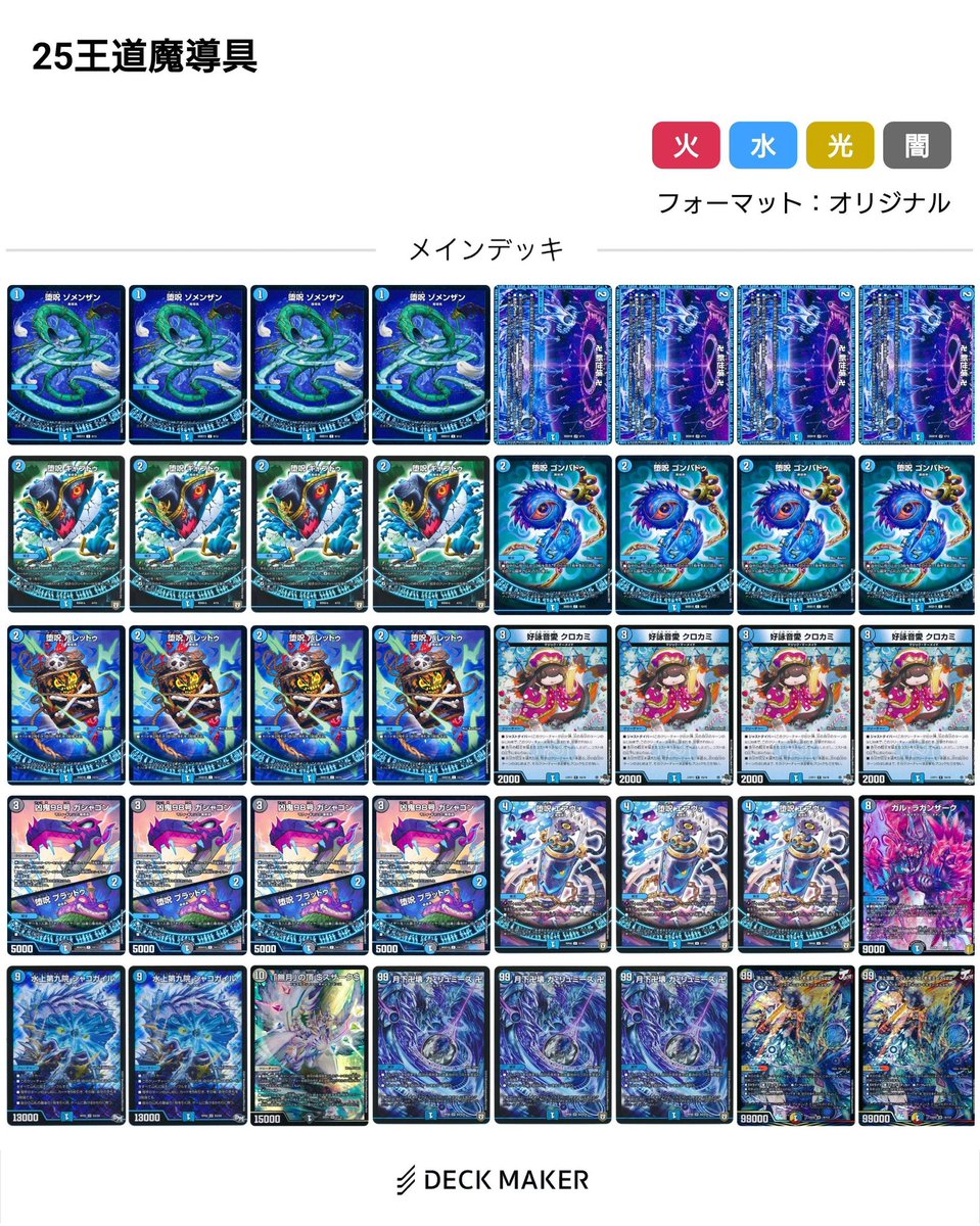 HAKARUI_DMP_OP's tweet photo. 5位 ねざぁさん 4c邪王門
6位 エクセルサスさん 青魔導具
7位 HAKARUIさん ジョーカーズ
8位 あるばさん 赤白テラス https://t.co/5hgHvf6bpV