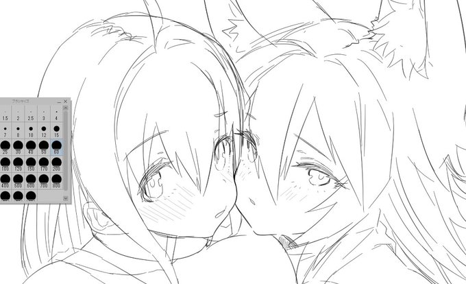 絵を描いています 