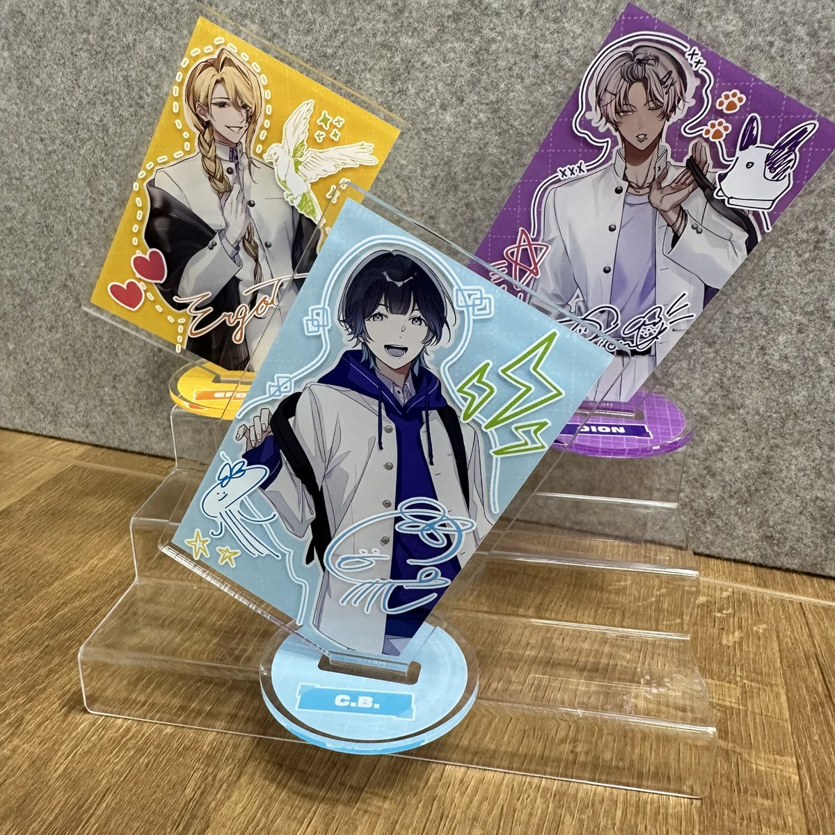 🏫『トキホリ学園』グッズ紹介🏫 本日は、カード型アクリルスタンド