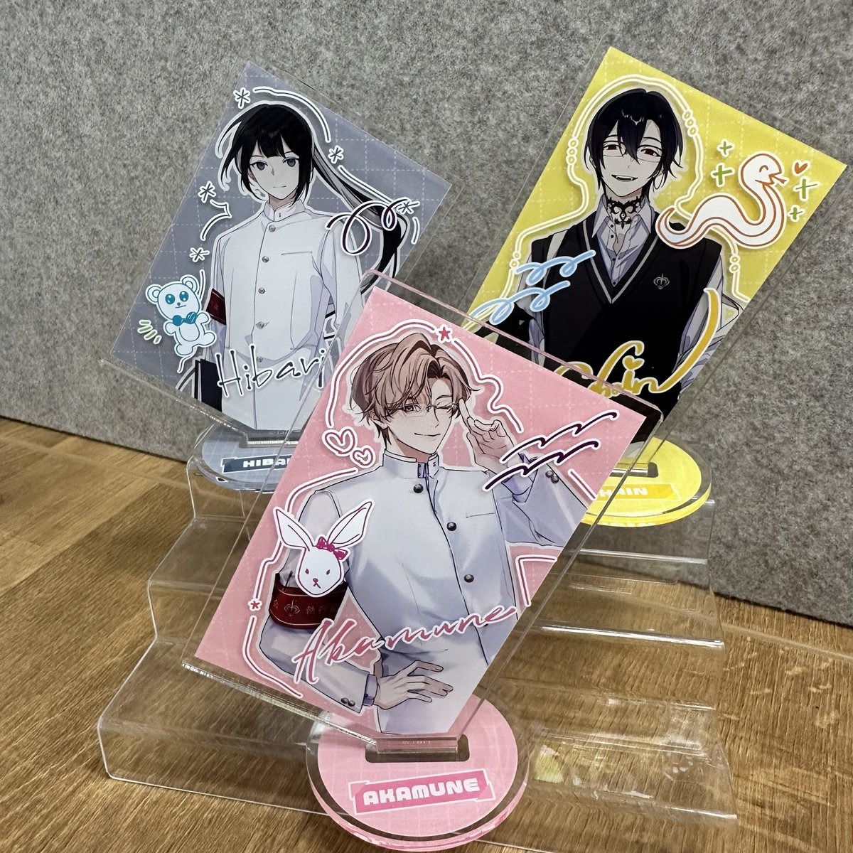 🏫『トキホリ学園』グッズ紹介🏫 本日は、カード型アクリルスタンド