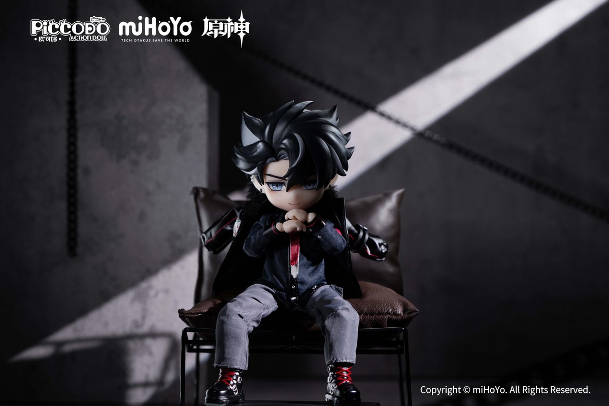 PiCCODOEN's tweet photo. The new outfit and expression set for the Genshin Impact Wriothesley Dress-Up Action Figure is coming soon.

This set includes 1 outfit, 1 interchangeable face part, and 2 pairs of interchangeable hands.
Dress Wriothesley in an all-new look and enjoy even more display possibilities! @GenshinImpact 

#GenshinImpact #Wriothesley #PiCCODO