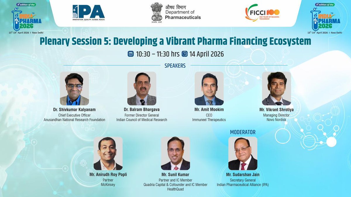 India Pharma 2026 tweet media