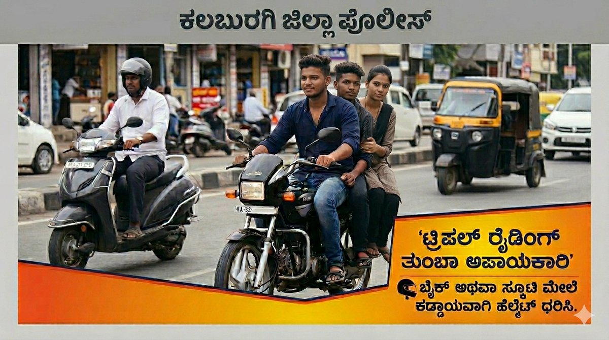 KALABURAGI DISTRICT POLICE tweet media