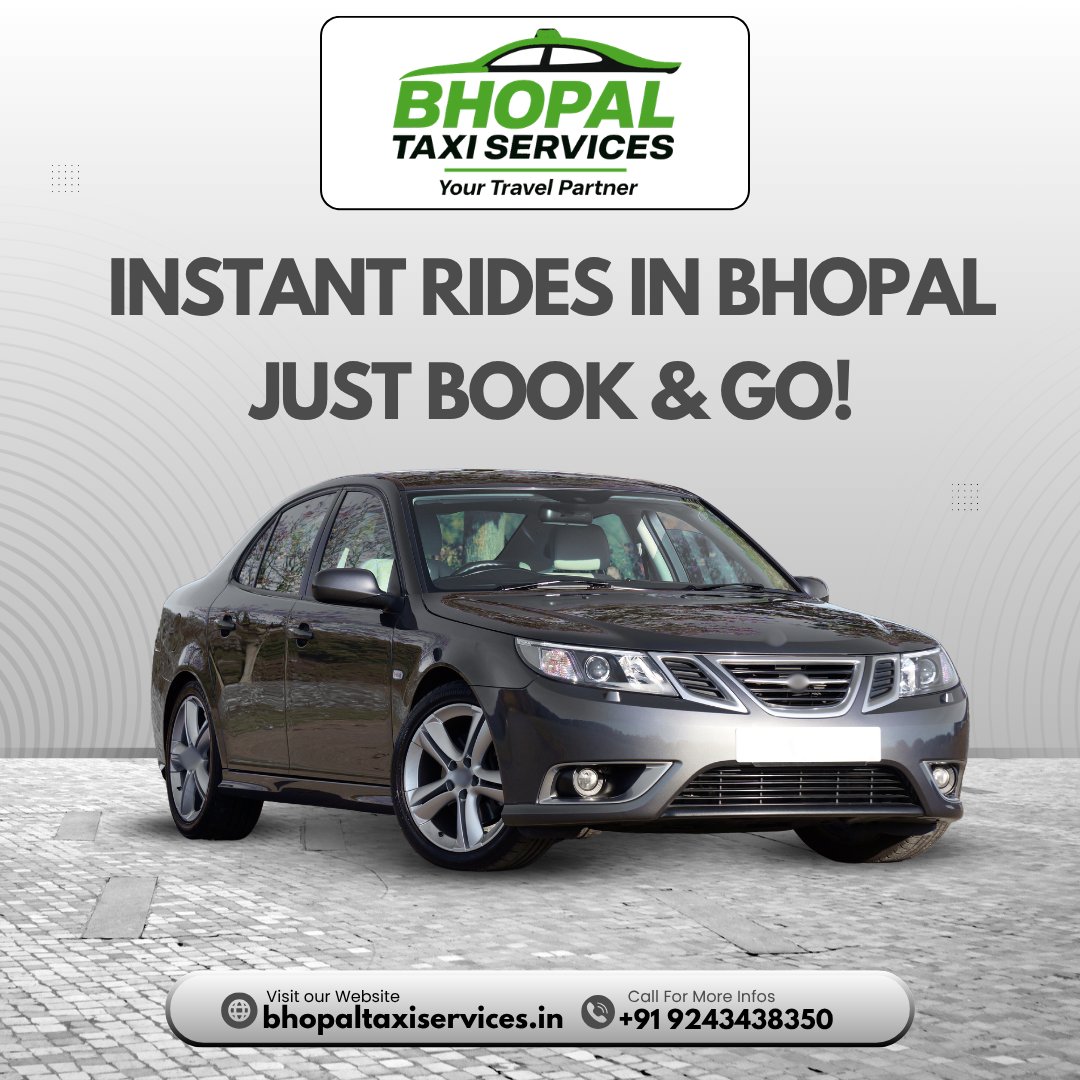 BhopalTaxi_04's tweet image. 🚖 Instant rides in Bhopal
Just book &amp;amp; go!

#InstantCab #BhopalRide #QuickTravel #BhopalTaxiServices